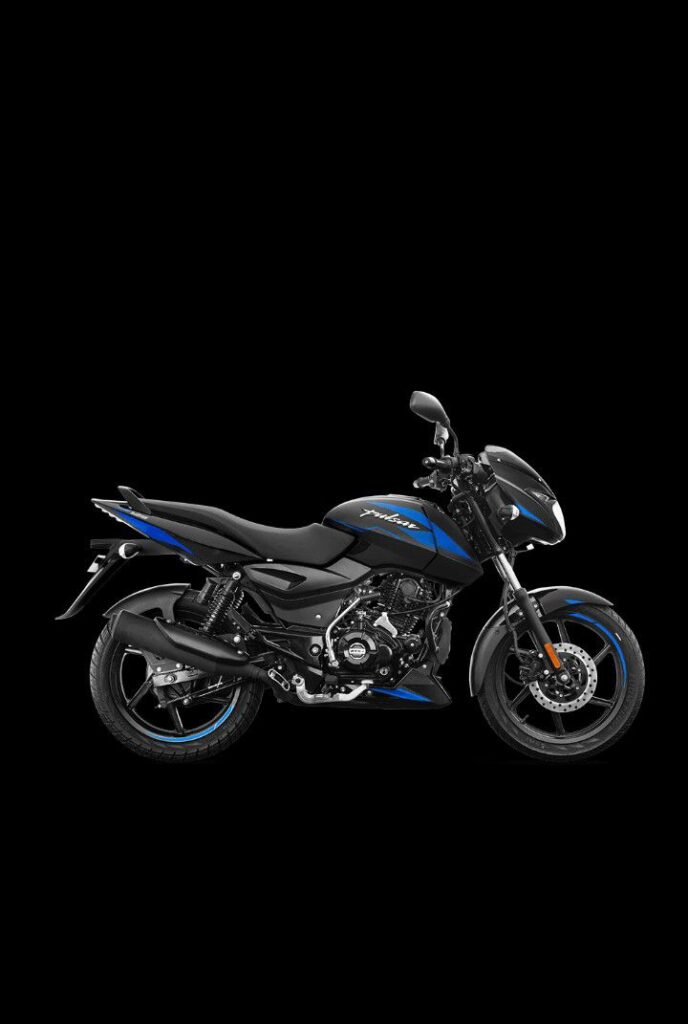 Bajaj pulsar 125 sparkel Blue.